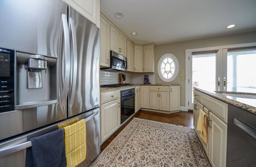 South End Condo | Spacious Corner Property! One house off the beach