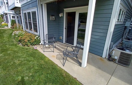 Traverse City Condo | Spacious Downtown, First Floor, Patio, sleeps up to 6, Short Walk to Everything!