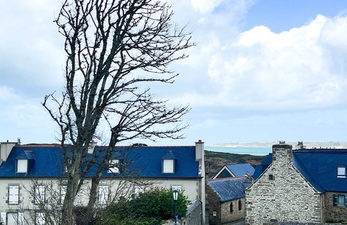 Le Conquet Apartment | Spacious duplex sea view, balcony terrace + parking space/IDEAL FAMILY