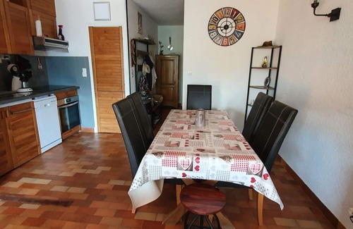 Orcieres-Merlette Apartment | Spacious F3 South facing, Resort Center, Quiet, Terrace and Covered Parking