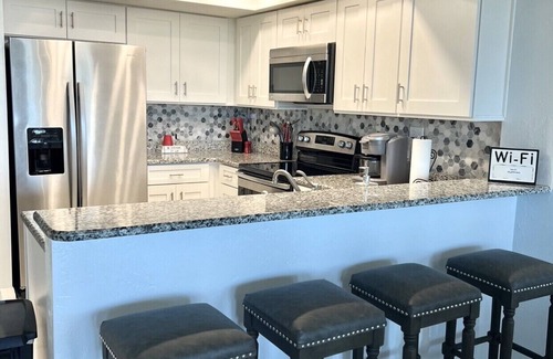 New Smyrna Beach Condo | SPACIOUS FAMILY FRIENDLY 3br 2ba on the beautiful NO DRIVE section of the beach