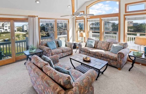 Ocean Isle Estates House | Spacious Getaway with Private Pool + Ocean Views!