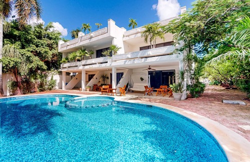 Punta Cancun House | Spacious group getaway with private pool, patio, outdoor areas, & AC