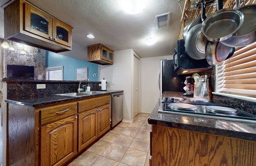 New Braunfels Condo | Spacious Hill Country Condo on the Beautiful T Bar M Ranch! TBM 101