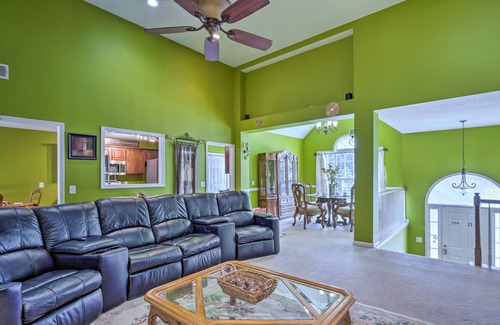Acworth House | Spacious Home - Deck, Full Kitchen, & Soaking Tub