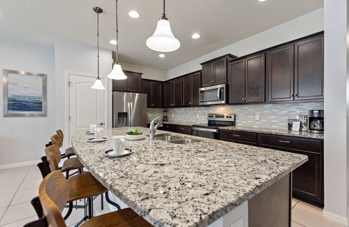 Four Corners House | Spacious Home Near Disney, Private Pool, Grill, Resort Waterpark & Ammenities