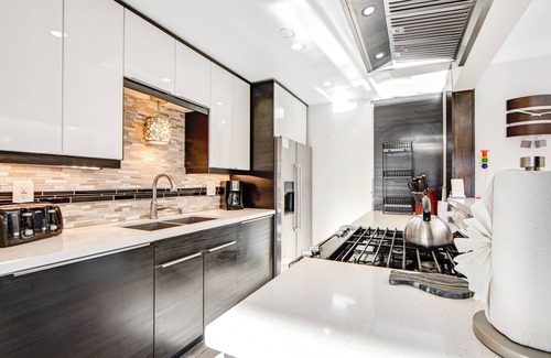 Palm Springs House | Spacious home near golf with views, private pool, hot tub, & fireplace