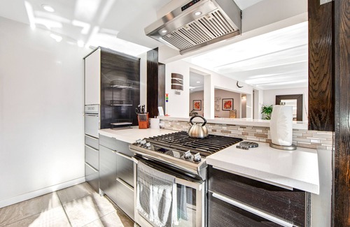 Palm Springs House | Spacious home near golf with views, private pool, hot tub, & fireplace