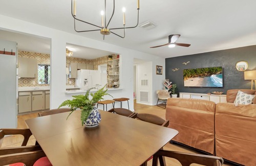 Sanford House | Spacious Home - Quiet, yet close to everything! Fully fenced in and pet friendly
