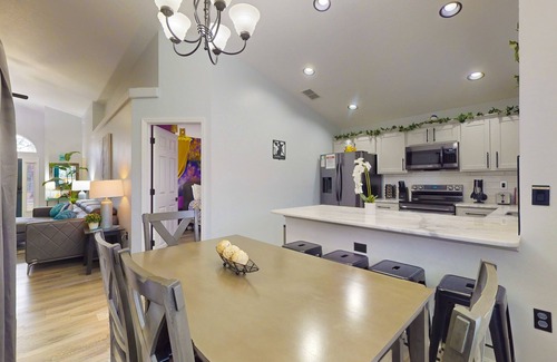 Lake Wilson Preserve House | Spacious home with themed bedrooms, private pool, spa and enclosed patio