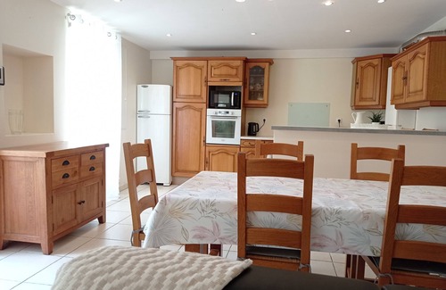 Luc-sur-Mer House | Spacious house 300 m from the sea. Sheltered garden