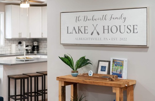 Albrightsville House | Spacious LakeHouse: Hottub, Sauna, Firepit, Games!