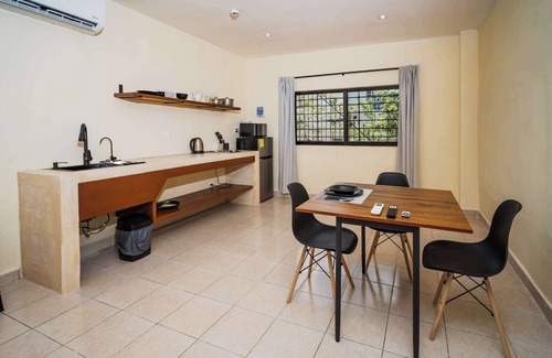Downtown Cancun Apartment | Spacious Loft in Cancún with Large Bath & Full Kitchen