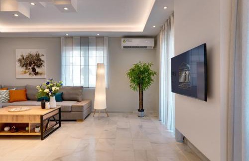 Agia Paraskevi Apartment | Spacious Modern 3BD Apartment