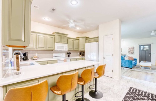 Bentonville House | Spacious Modern Retreat with Game Room & Fire Pit near Trails