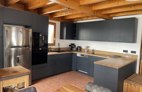 Vallandry Ski Chalet | Spacious newly renovated 10 person chalet situated directly on the piste