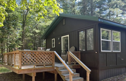 Higgins Lake Cottage | Spacious Peaceful 1 Bedroom cabin, wooded lot, Near Higgins Lake, new to VRBO.