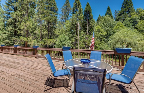 West Point House | Spacious Riverfront Wilseyville Home w/Deck!