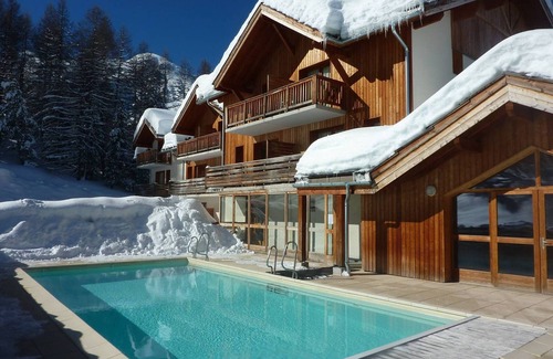 Les Orres Ski Chalet | Spacious Ski-In/Ski-Out Chalet with Pool, Sauna, & Hammam at Les Orres 1800