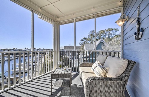 St. James Apartment | Spacious Southport Condo with Balcony!