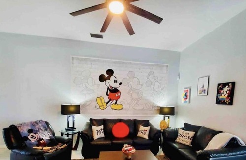 Calabay Parc House | Spacious Themed house, near Disney w/pool, game room, king bed@EV charge