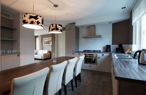 De Cocksdorp Villa | Spacious villa with deco fireplace on Texel