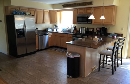East Falmouth House | Spacious waterfront home: 5 Bedrooms + finished walk-out basement/bunk room