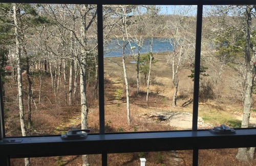 East Falmouth House | Spacious waterfront home: 5 Bedrooms + finished walk-out basement/bunk room