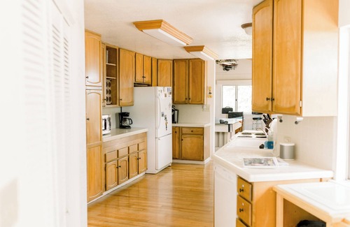 Bass Lake House | Spacious, well-appointed floor plan with 2 Master suites with private baths
