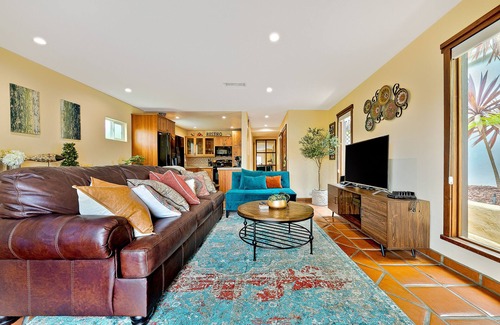 Bay Park House | Spanish-style home in the hills with canyon views, furnished deck, AC, & WiFi