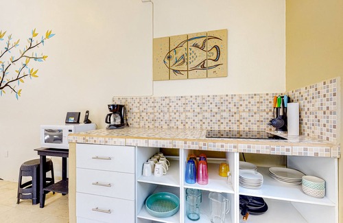 Majahual House | Spanish-style home with pool, W/D, 2 living areas & 2 kitchenettes - near beach