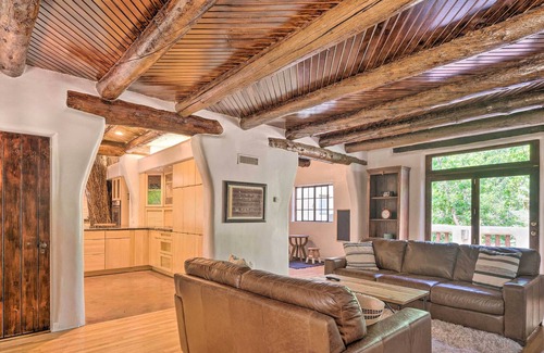 Broadmoor Cabin | Spanish-Style Home & Casita < 1 Mile to Broadmoor!