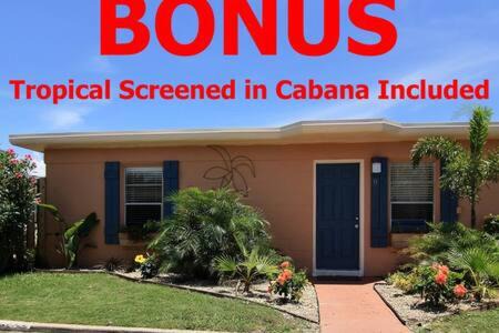Old Town House | Spanish Village Cottage w private cabana