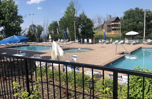 Chalet Village North Cabin | Special Fall Rates - Location, Luxury Cabin, Views, Hot Tub, Fire Pit, 5 Stars