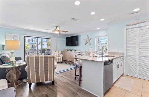 Surfside Beach Condo | Special Rates! Updated 1st Floor 2 bedroom oceanview condo in Surfside Beach!