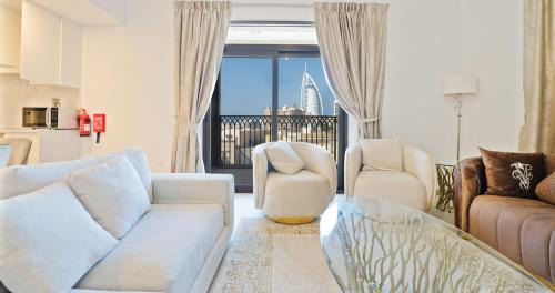 Umm Suqeim 3 Apartment | Spectacular 2BR Apartment Full BurjAlArab View