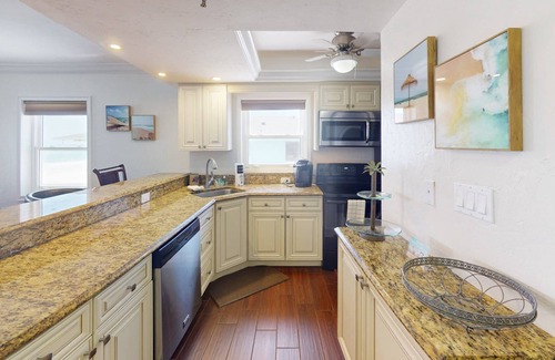 Madeira Beach Condo | Spectacular Beachfront Corner Unit w/Views, Pool and Great Location on Madeira Beach