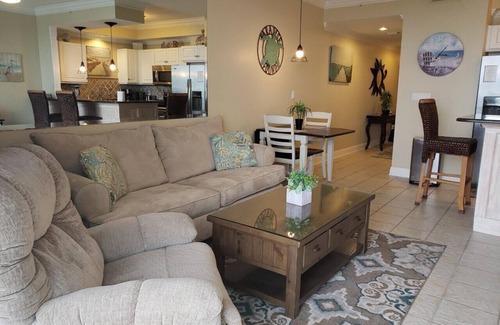 Fort Walton Beach Condo | SPECTACULAR TOP FLOOR VIEWS! DESTIN WEST GULF 611~Lazy River-FREE Beach Service!