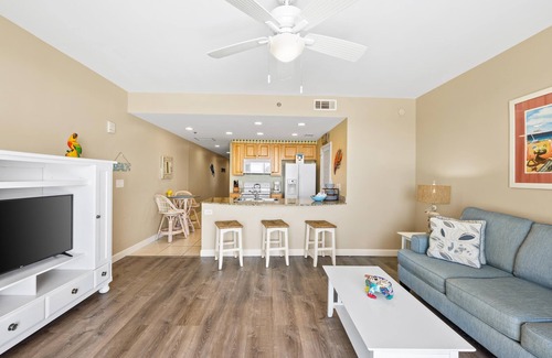 West Panama City Beach Condo | Splash 104W - Direct Beachfront, Waterpark, Pools, Lazy River, Free Activities