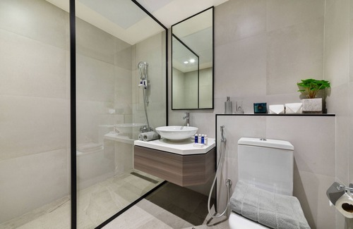 Trade Center Apartment | Splendid Apt w/Views of Dubai Future Museum
