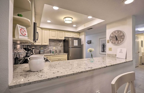 Crescent Beach Condo | St Augustine Getaway w/Porch: 1 Block to Beach!