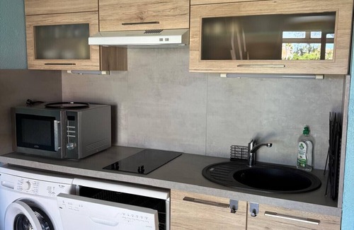 Saint-Cyprien Plage Apartment | St Cyprien Air-conditioned house near the beach with swimming pool