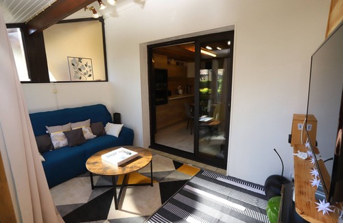 Saint-Cyprien Plage Ski Chalet | St Cyprien charming house in residence with swimming pool