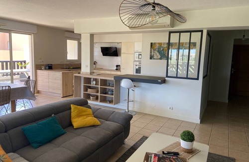 Saint-Cyprien Plage Apartment | St Cyprien Luxury apartment with swimming pool near the beach