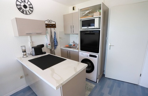 Saint-Cyprien Plage Apartment | St Cyprien superb apartment with sea view and swimming pool for 2/4 people