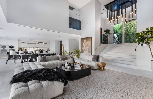 Hollywood Hills West House | St Ives Modern - Modern St Ives Estate with Theater, Pool, and Views