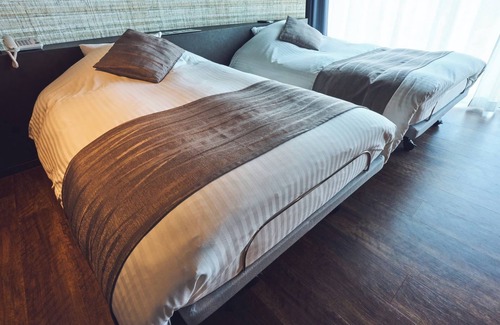Oita Hotel | Standard without mealsTwin JapaneseWestern style room on the upper floors 7th and 8th floors/Oita Ōita