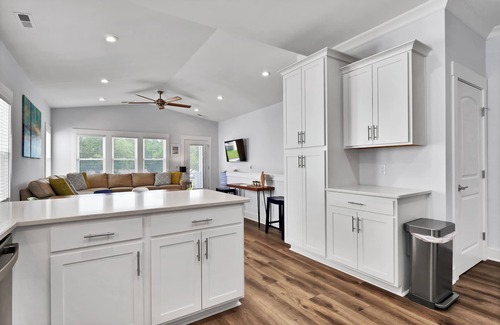 North Carolina Coast House | Stay at Pier Reviewed—park once and walk to all Carolina Beach has to offer.