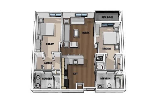 Commonwealth Condo | StaysByWalker 2BR in PlazaMidwood | Parking/Gym