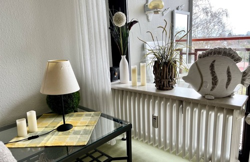 Region Hannover District Apartment | Steinhuder Meer VOGELNEST 2 room apartment by the lake sauna balcony sea view peace and quiet
